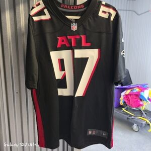 Atlanta Falcons Black Jersey Grady Jarrett